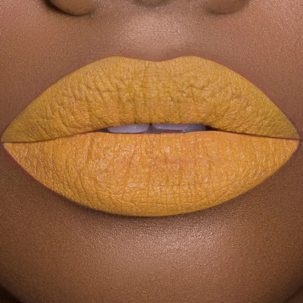 Jeffree Star Velvet‎ Trap Lipstick - Extending The Olive Branch (Mustard) - NWB